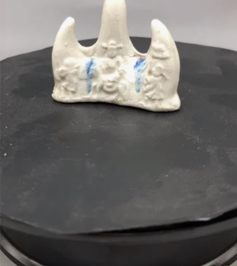 晚清：三星人物文房笔架山，如图所拍全品。 ...