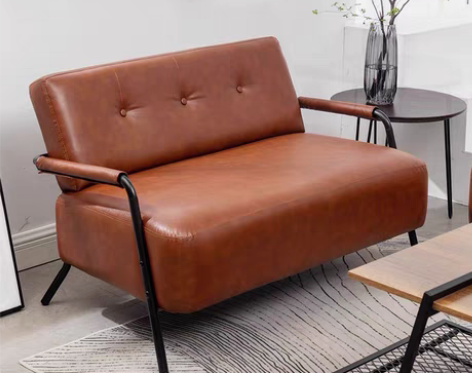 转卖沙发小户型北欧简约现代铁艺简易日式出租...