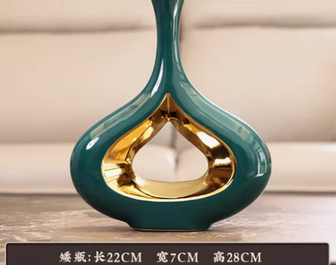 转卖现代轻奢电视柜摆件创意家居装饰品中式客...