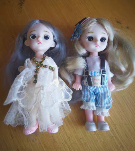 包邮一对漂亮可爱精致娃娃摆件，28包邮，高...