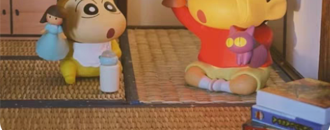 包邮单个包邮 52toys蜡笔小新 日常系...