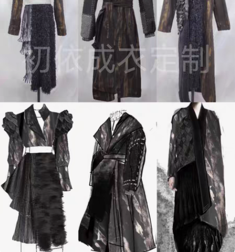 服装设计系列成衣制作！ 1、接受来图定制。...