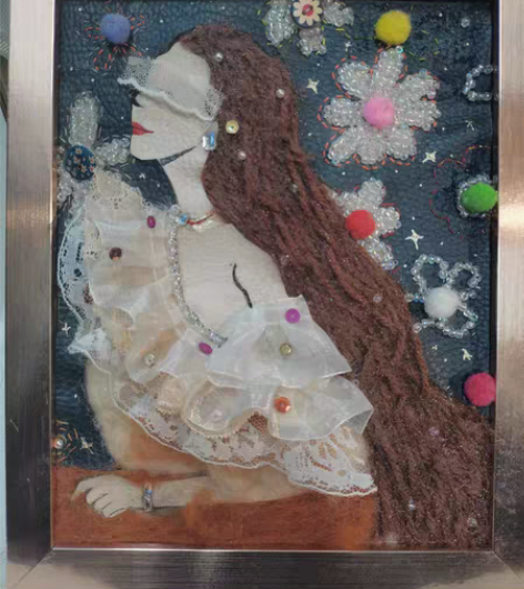 服装设计专业作业 《面料认知与再造》 带装...