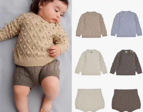 包邮fub秋冬新款球球长袖毛衣开衫 来自北...