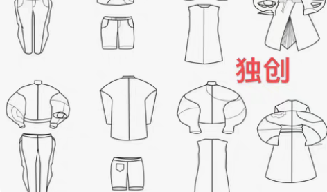 包邮服装系列设计原创效果图，还包括主题概念...