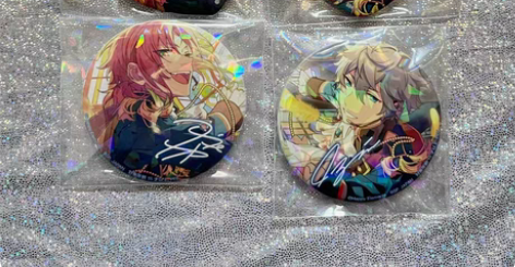 【出】月永雷欧 濑名泉 九番心 签名吧唧 ...