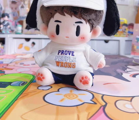 出卷心菜15cm无骨有耳 王一博属性棉花娃...