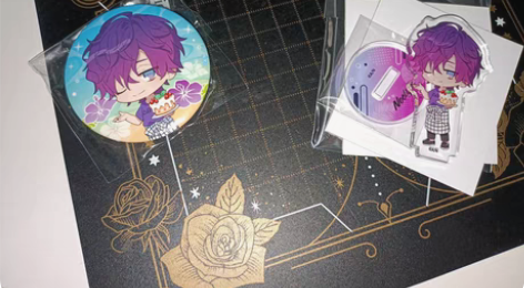 出 彩虹社 uki cafe立牌 吧唧 标...