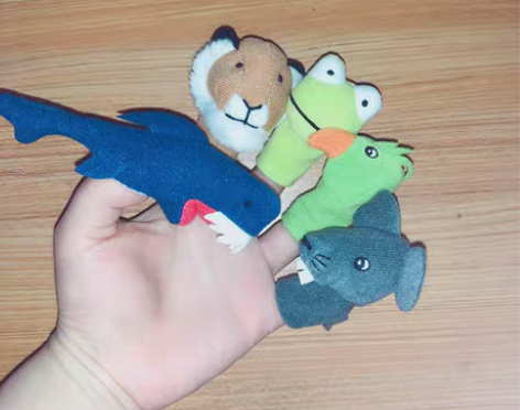 包邮宜家全新正品指偶玩具 动物手偶 绝版款...