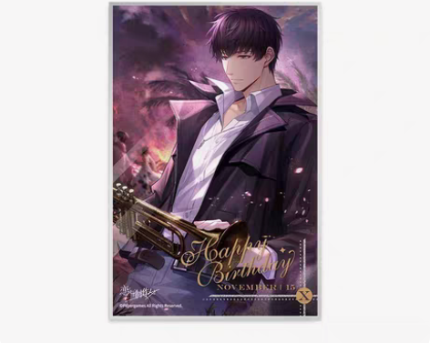 恋与制作人许墨2022生日色纸 收价50/...