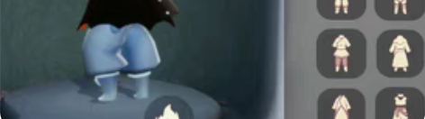 光遇蝙蝠斗武士裤号 注意是米渠的热门发型裤...