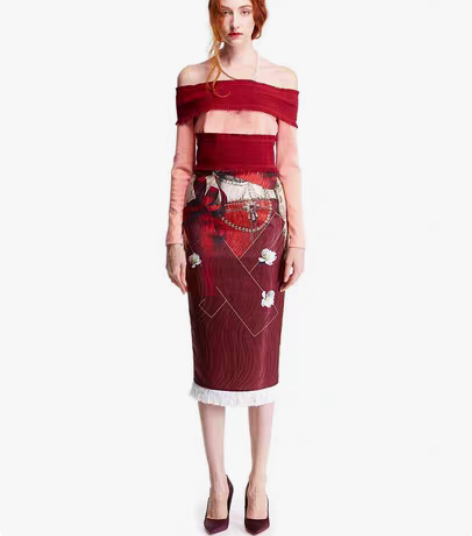 包邮LABRIELLS 女皇的洗礼 印花 ...