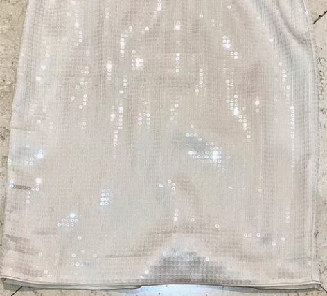 H##amp；amp；M亮片铅笔裙 面料：...