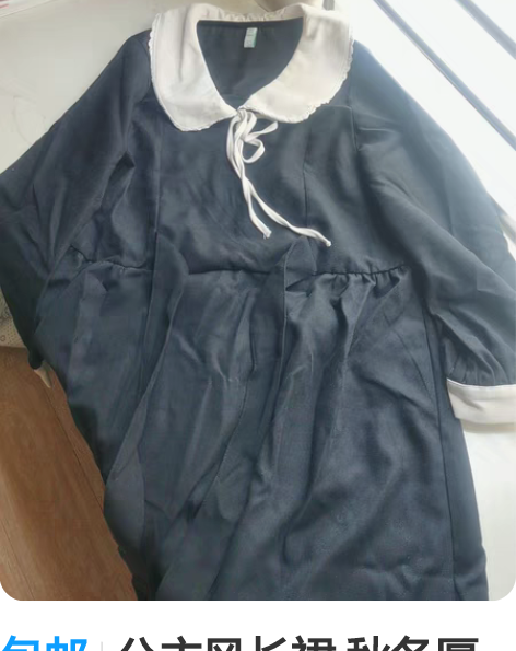 包邮公主风长裙 秋冬厚实款实体店购入面料顺...