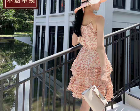 转卖年终清仓 不退不换 田园风套装小清新上...