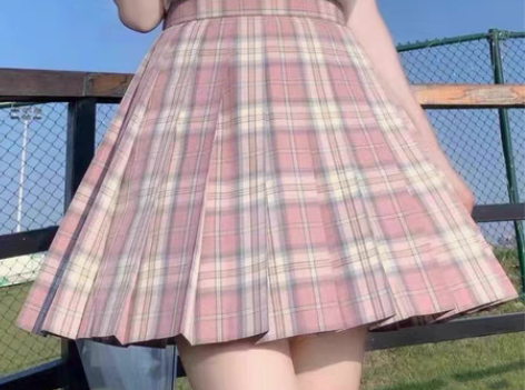 包邮正版青花鱼的梦jk制服套装夏服正版格裙...