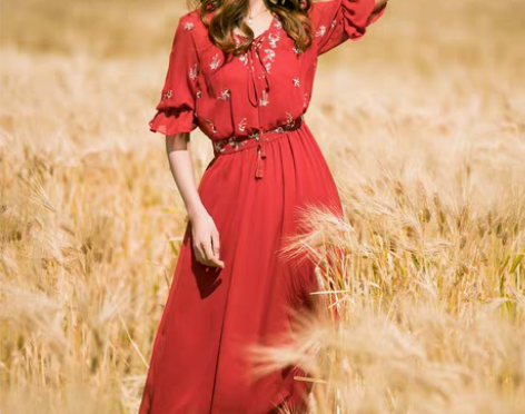 转卖可换可出 长裙女夏2019新款茶卡盐湖...