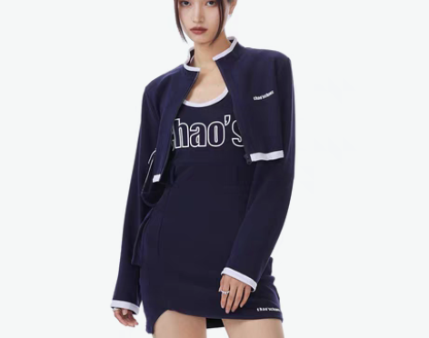 转卖chaoschaos秋冬新款复古运动风...
