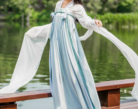 转卖超美汉服 中国风 仙女装 飘逸清新淡雅...