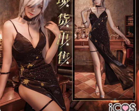 包邮【出租】icos明日方舟黑cos周年纪...