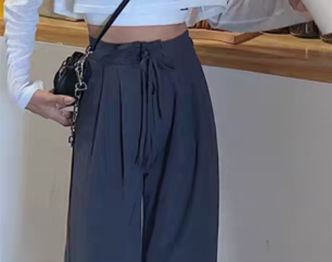 转卖FERNWANG直筒宽松西装裤休闲裤高...