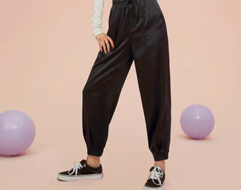 转卖ONLY夏季新款宽松高腰设计垂感工装风...