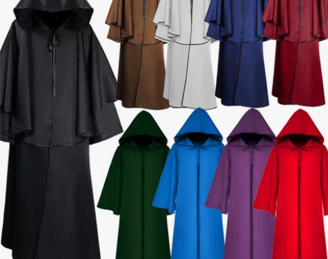 转卖万圣节星球大战cos绝地黑武士+死神女...