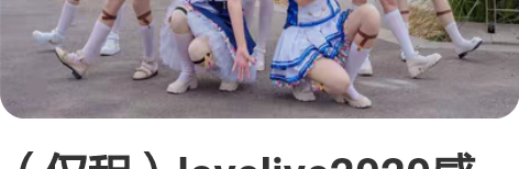 （仅租）lovelive2020感谢祭co...