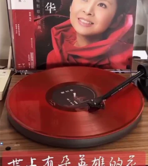 黑胶lp唱片现货董文华专辑《中国电影歌曲经...