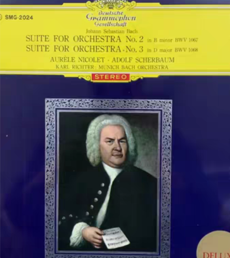 包邮M2  古典音乐黑胶唱片LP，bach...
