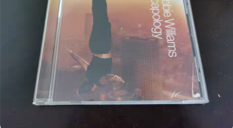 二手正版唱片robbie Williams...