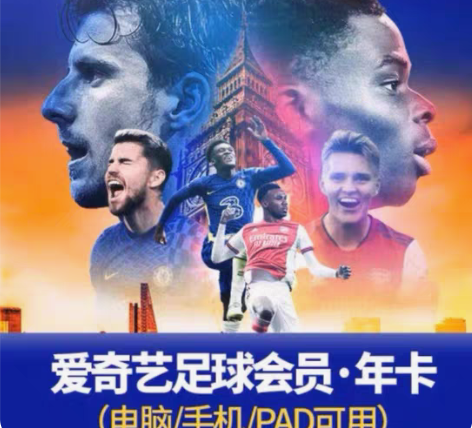 包邮爱奇艺体育会员年卡 365天1年直充你...