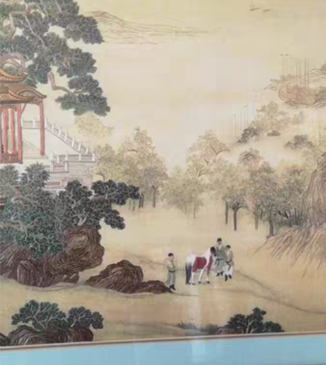 包邮纯手工苏绣画#收藏文玩老物件  带画框...