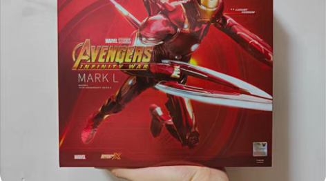 包邮中动钢铁侠MK50豪华版漫威正版手办模...