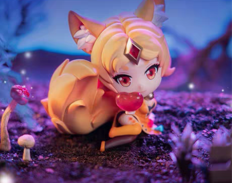 包邮王者荣耀官方正版 魅力之狐妲己Q版手办...
