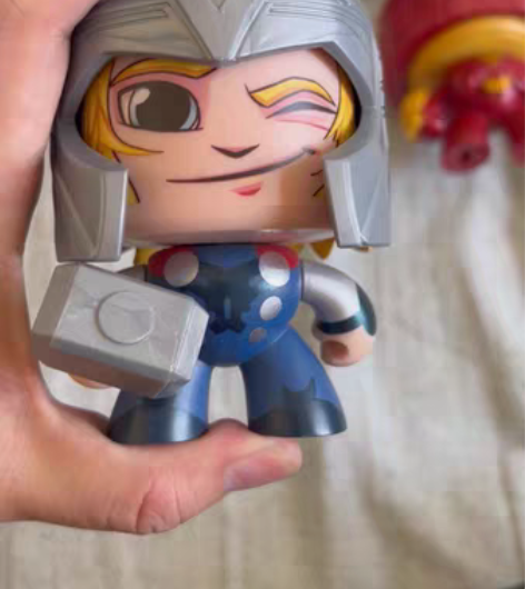 包邮孩之宝 超级英雄可变脸手办  擎天柱 ...