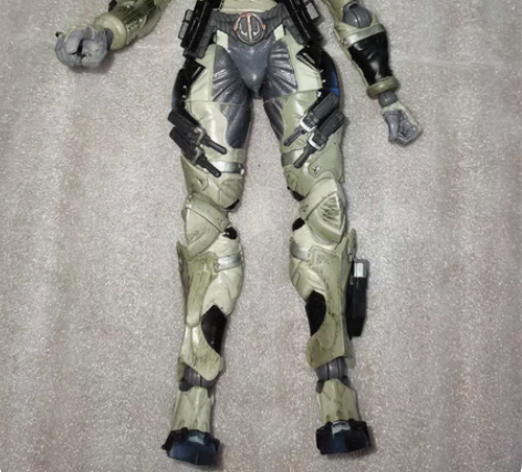 漫威白色死侍 超可动关节人偶 高度27cm...