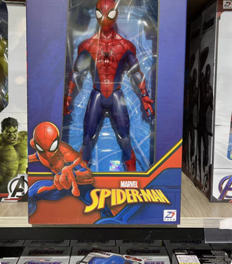 包邮经典蜘蛛侠14寸全新带包装 手办漫威正...