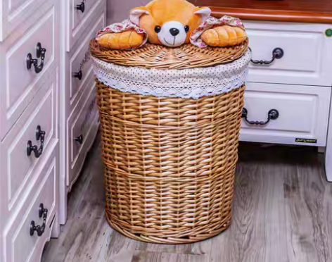 转卖【女王价】脏衣服收纳筐收纳箱脏衣桶宜然...