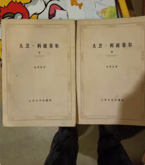 大卫 科波菲尔  上下册 自提地址北京亦庄...