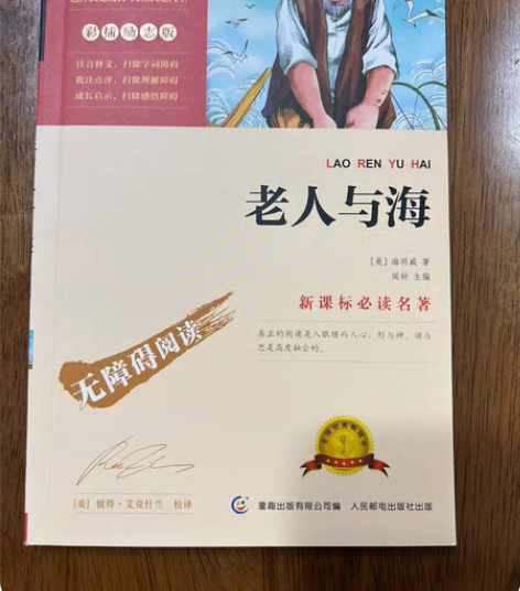 《老人与海》海明威 著 全新 孩子买多了一...
