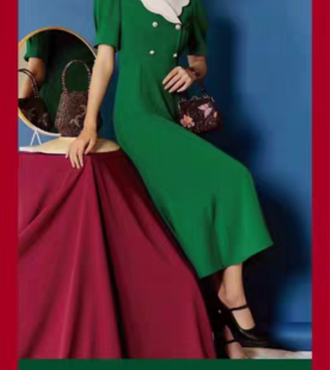 包邮朝花夕拾  裙子出L码 感兴趣的话点“...