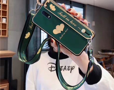 转卖oppor17手机壳网红潮牌腕带新防摔...