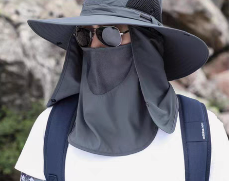 包邮【特价处理】子男防晒帽钓鱼帽渔夫帽全面...