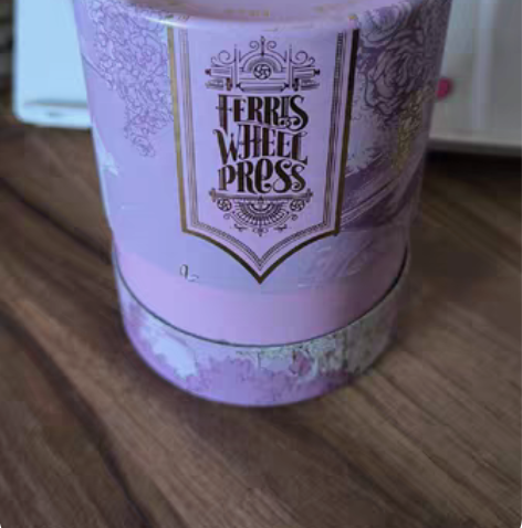 包邮加拿大摩天轮墨水空瓶 布袋盒子都在￥80