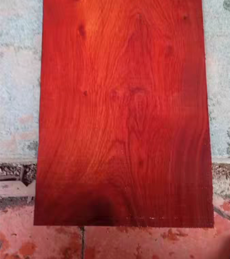 包邮缅甸花梨木大果紫檀水波纹实木调色板画板...