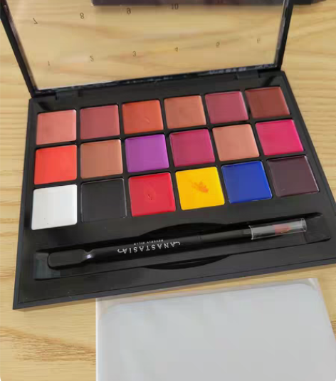 包邮ANASTASIA口红调色盘  有外壳...