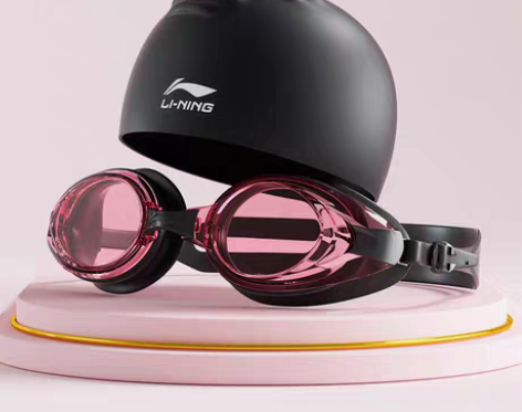 转卖李宁游泳镜防水防雾高清近视男女士专业游...