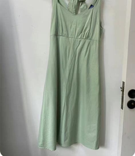 包邮Burberry 中古兔耳朵挂脖连衣裙...
