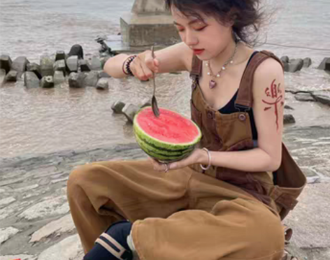 转卖没关系  春秋日系美式复古宽松休闲直筒...